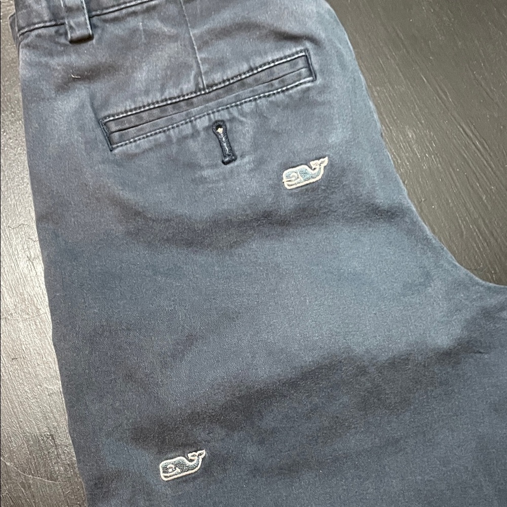 Vineyard Vines Navy Kids Shorts